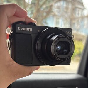 Canon G9 X Compact Digital Camera - Black